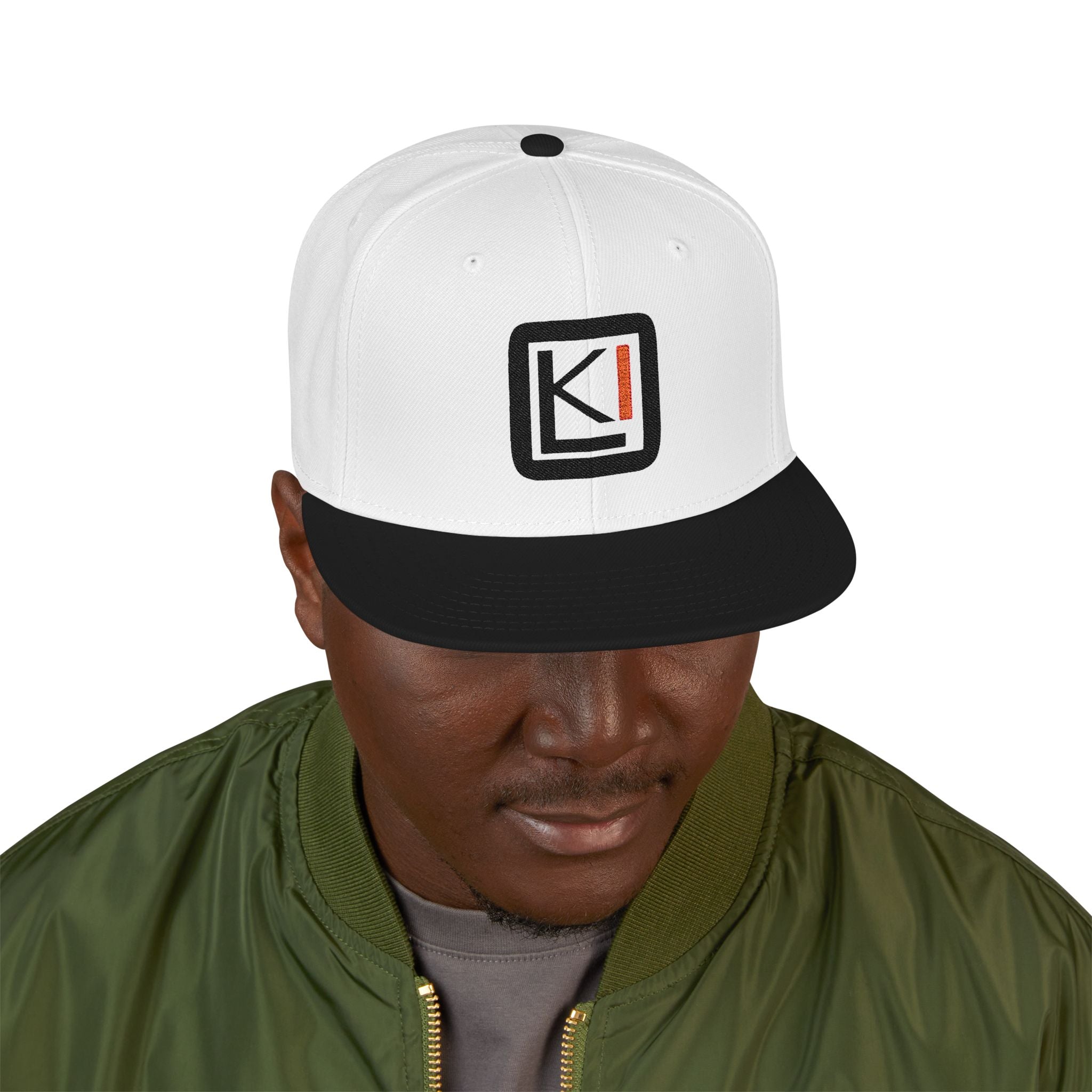 "K-Vibe'n".   Minimal Tech Logo Cap
