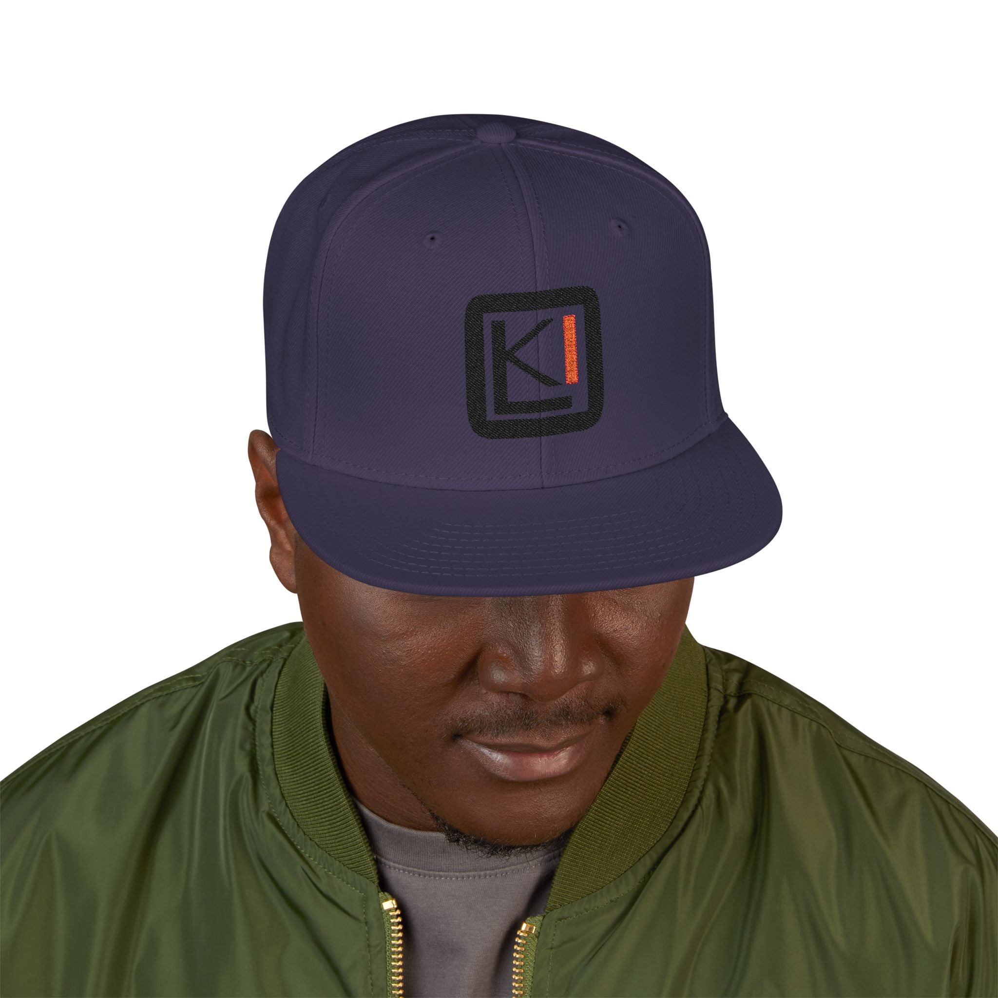 "K-Vibe'n".   Minimal Tech Logo Cap