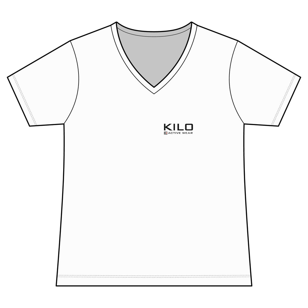 Women's  "fearless" V‑Neck Tee