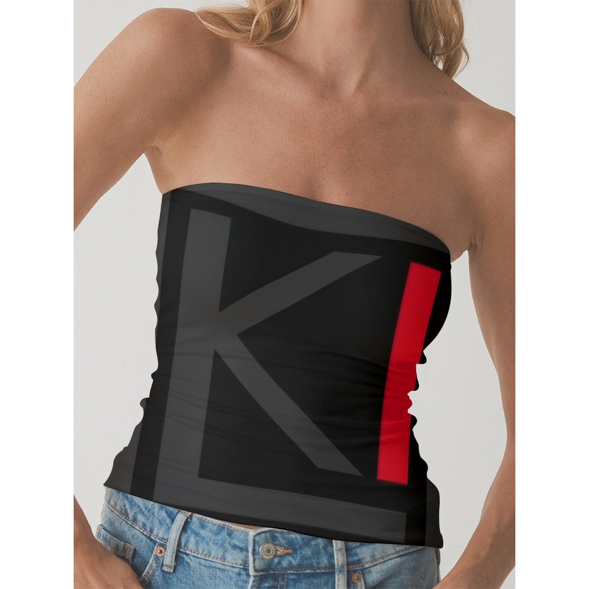 The "Konfident" Women's Double-Layer Strapless Top