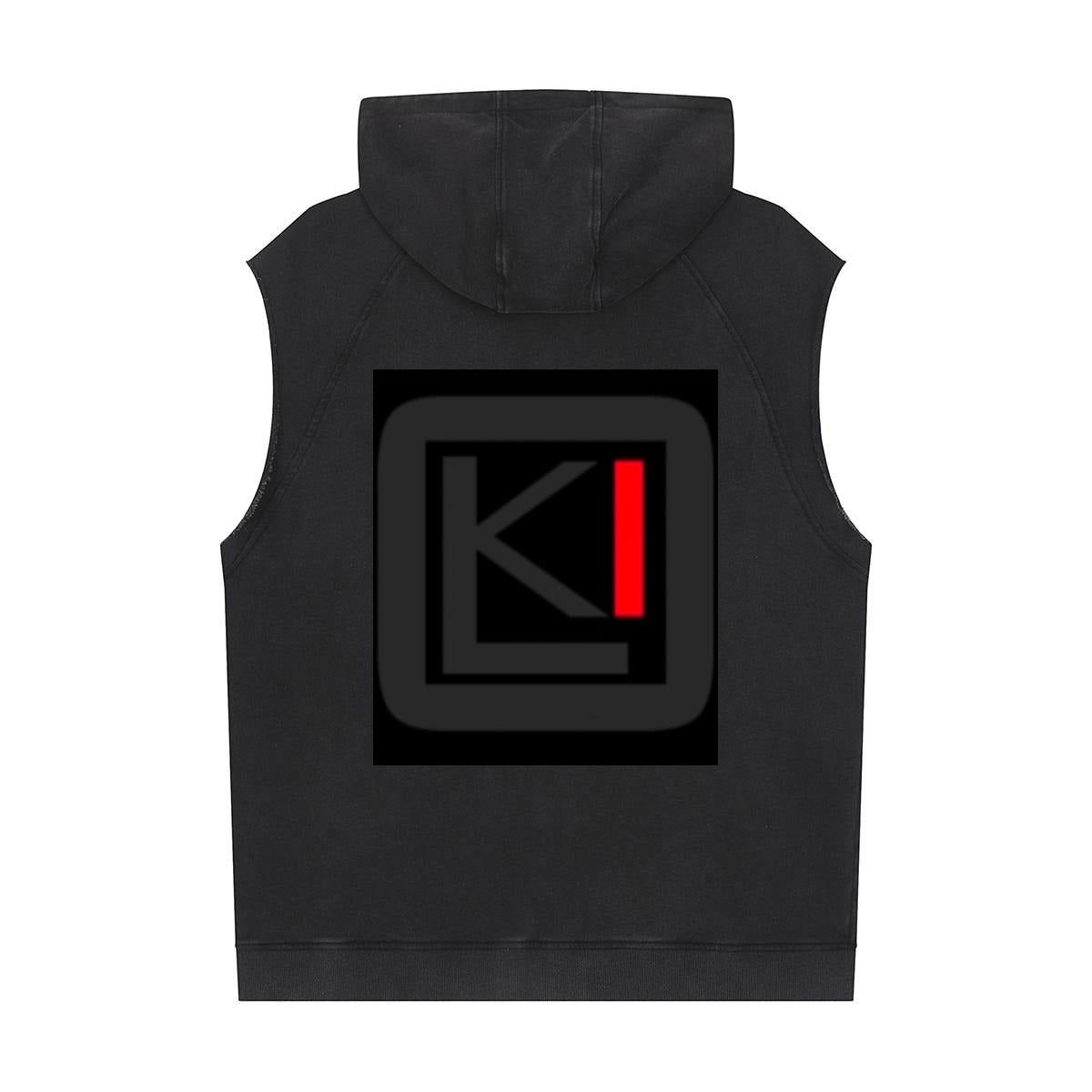 Men's Loose "K-Swag" Sleeveless Hoodie|320GSM DTG