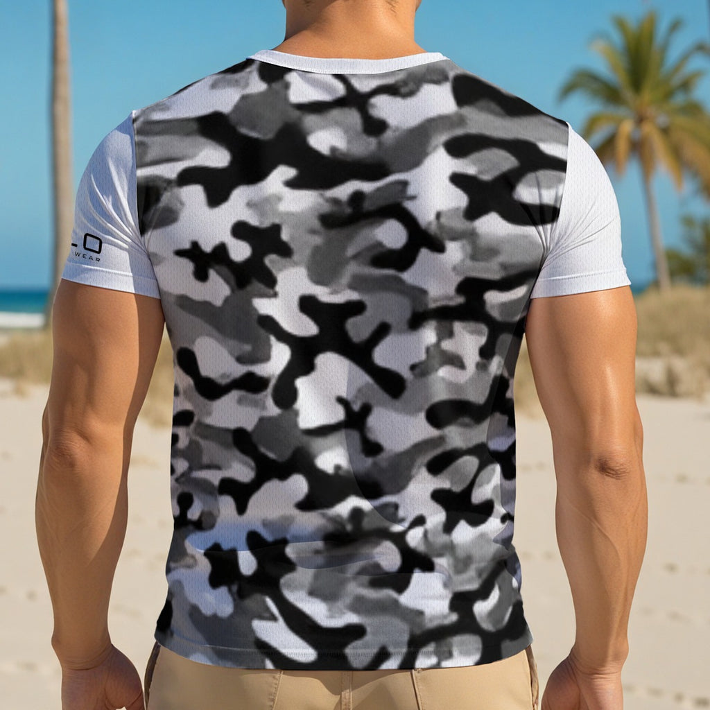 "Kammo" Series Men's V-Neck T-Shirt