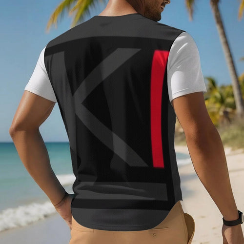 "K-Dinger" Men's Short Sleeve Baseball Jersey