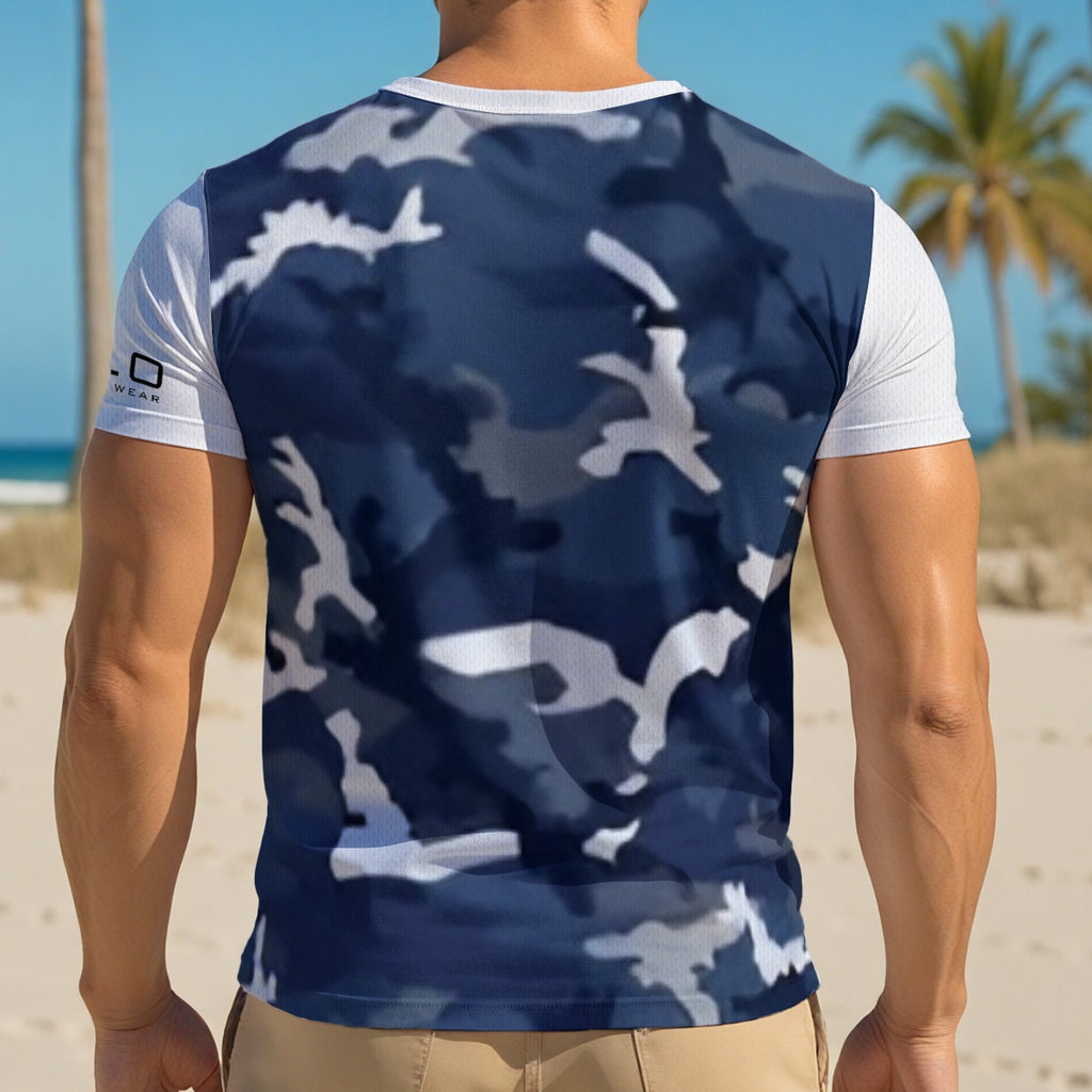"Kammo" Series Men's V-Neck T-Shirt