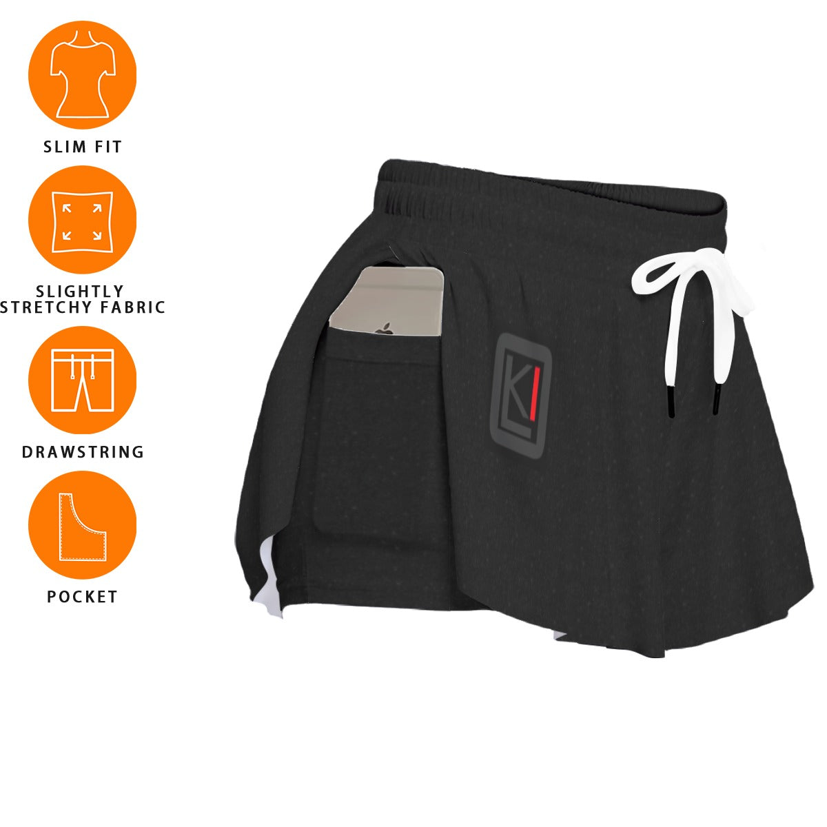 The K-Skort Women's Sport Skorts With Pocket
