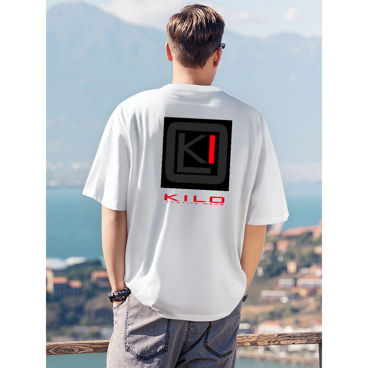 Men's T-Shirt  Printed in USA|180GSM Back DTG