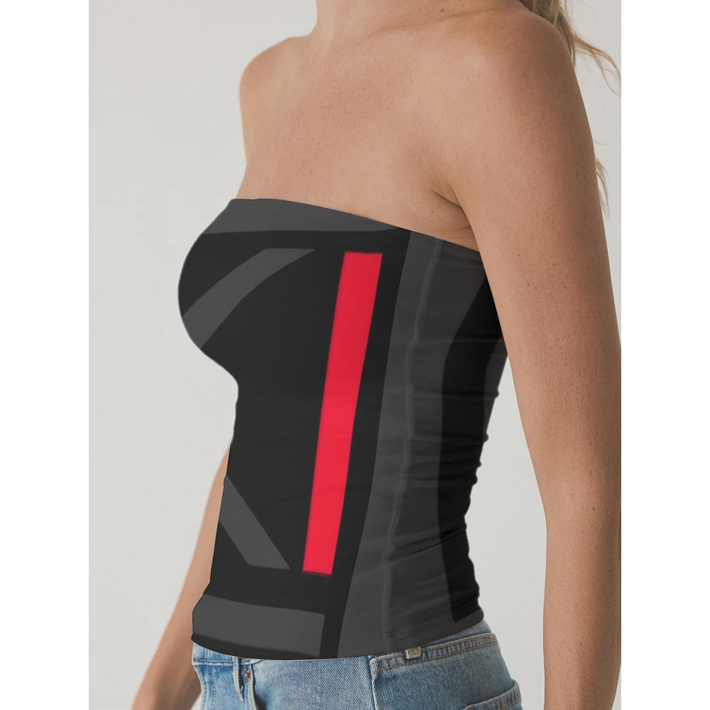 The "Konfident" Women's Double-Layer Strapless Top