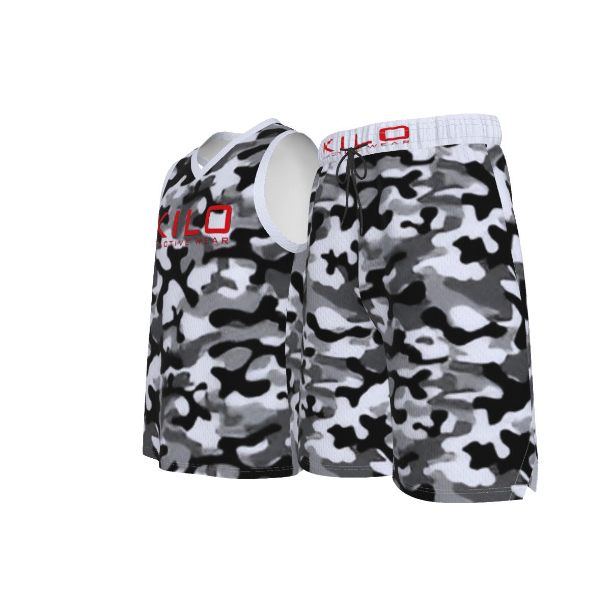 "Kammo Series" Men's V Neck Basketball Suit