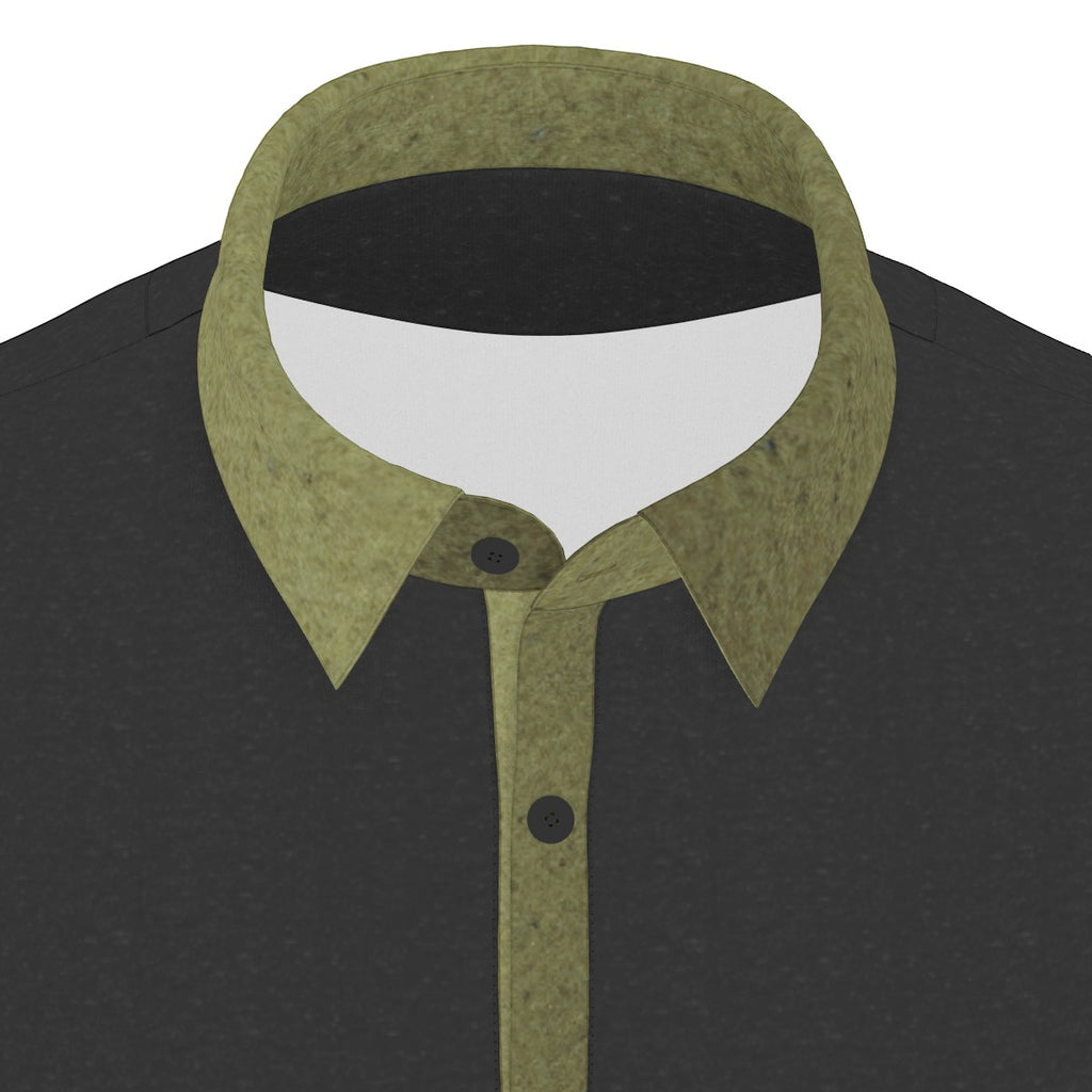 Strong and Silent Men's Stretch Collar Polo Shirt