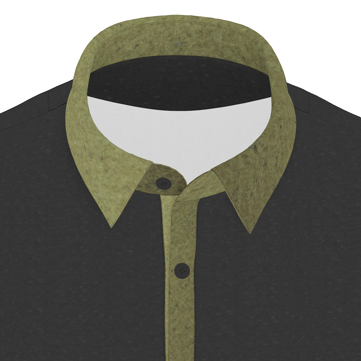 Strong and Silent Men's Stretch Collar Polo Shirt