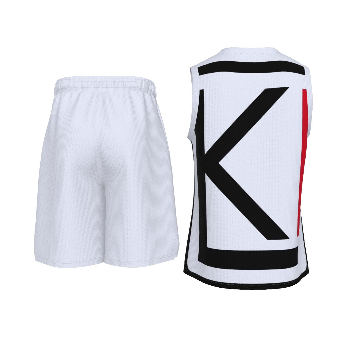Kourt-sider V Neck Basketball Suit