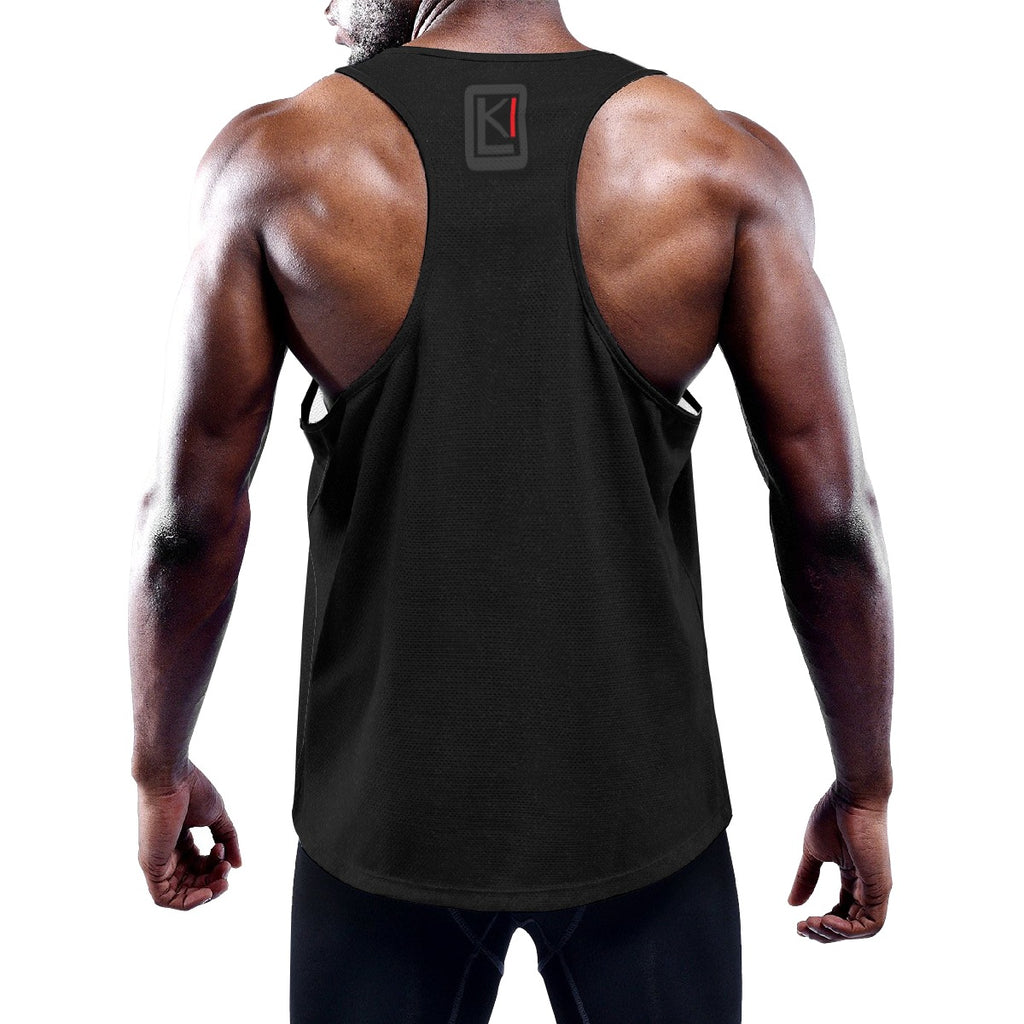 "K-Show" Men's Slim Y-Back Muscle Tank Top