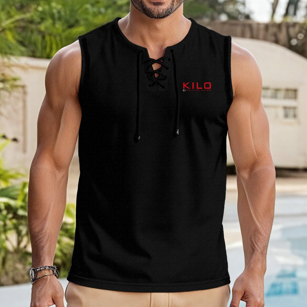 The "Keepin-it- Real" Men's Tank Top With Drawstring