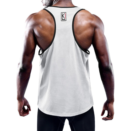 "K-Show" Men's Slim Y-Back Muscle Tank Top