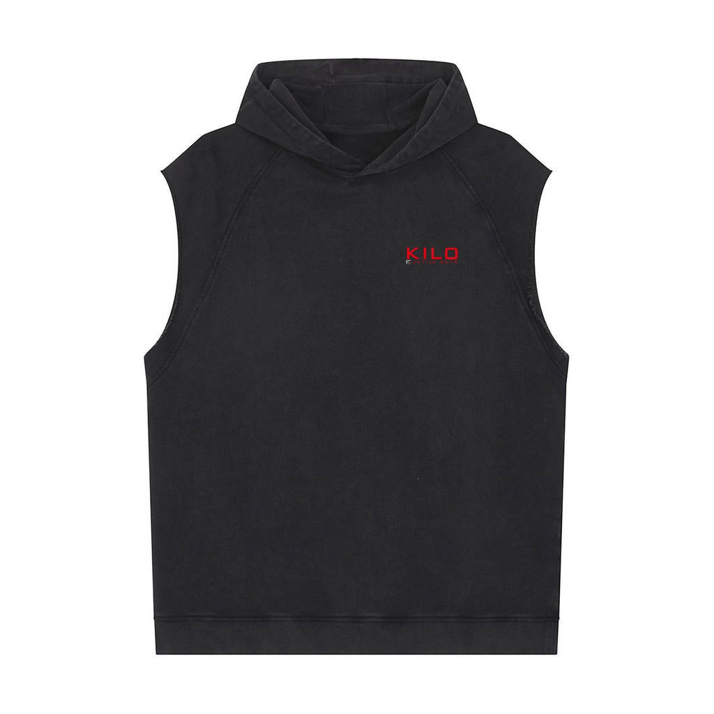 Men's Loose "K-Swag" Sleeveless Hoodie|320GSM DTG