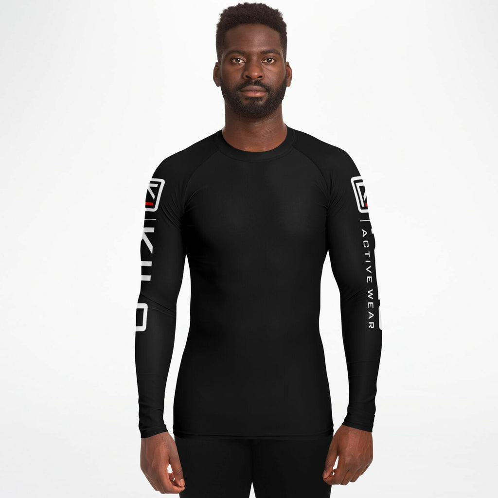 Man wearing KILO K-FIT Rashguard - front view