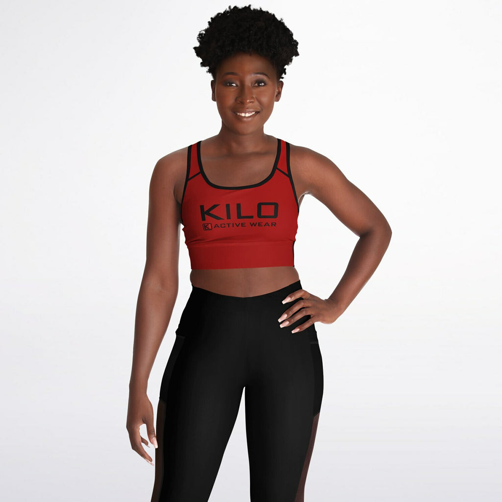 KILO K-Mesh Sports Bra on model, front view