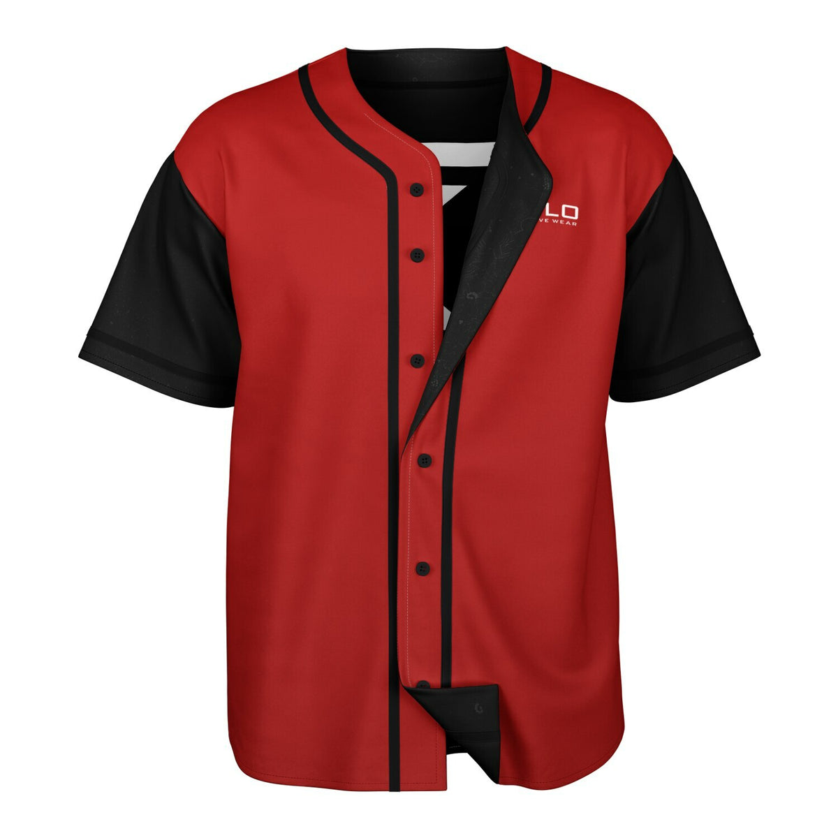 Reversible K-Baseball Jersey - outside, front view