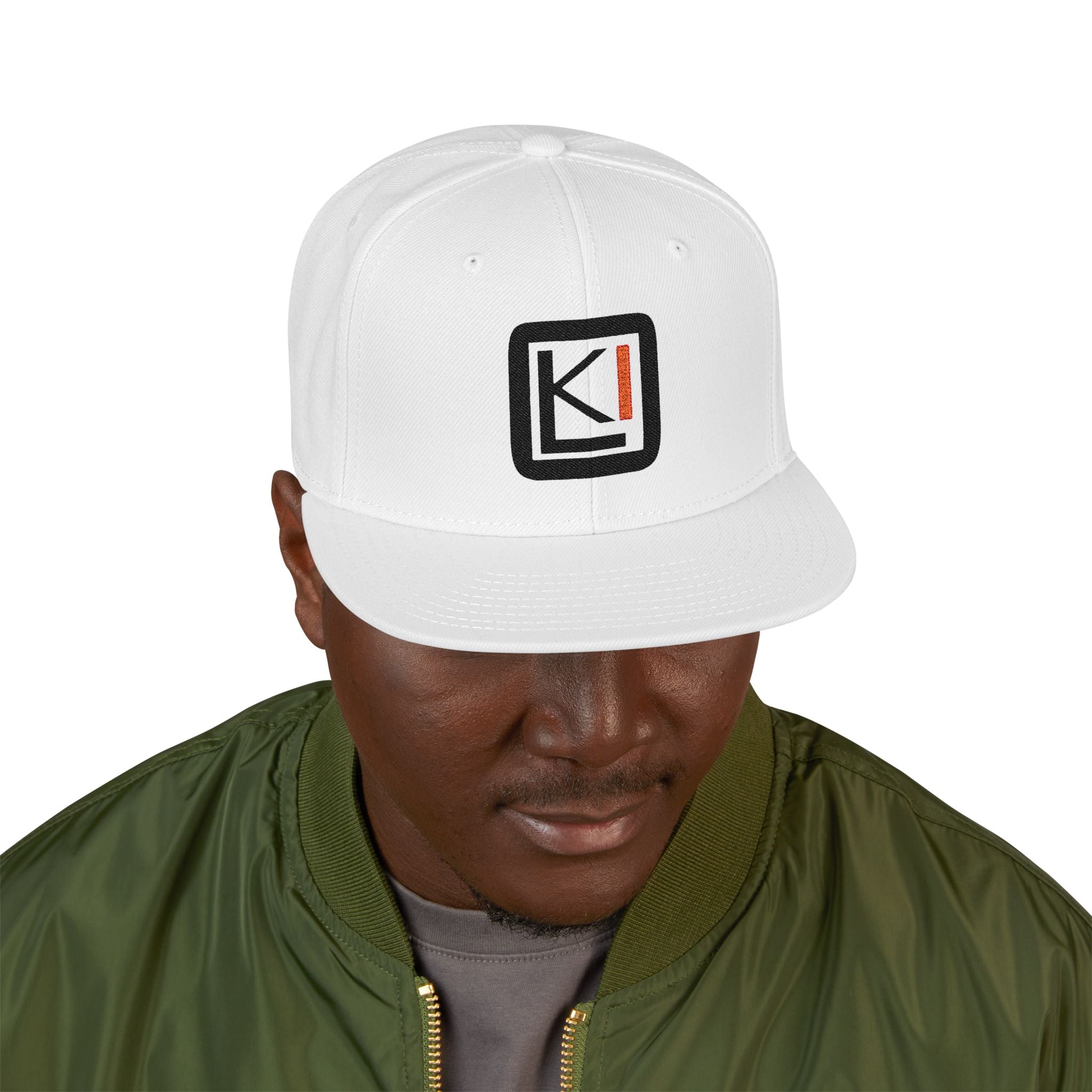 "K-Vibe'n".   Minimal Tech Logo Cap