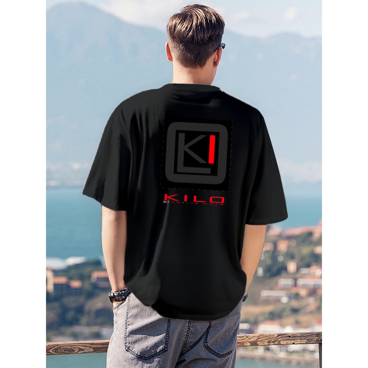 Men's T-Shirt  Printed in USA|180GSM Back DTG