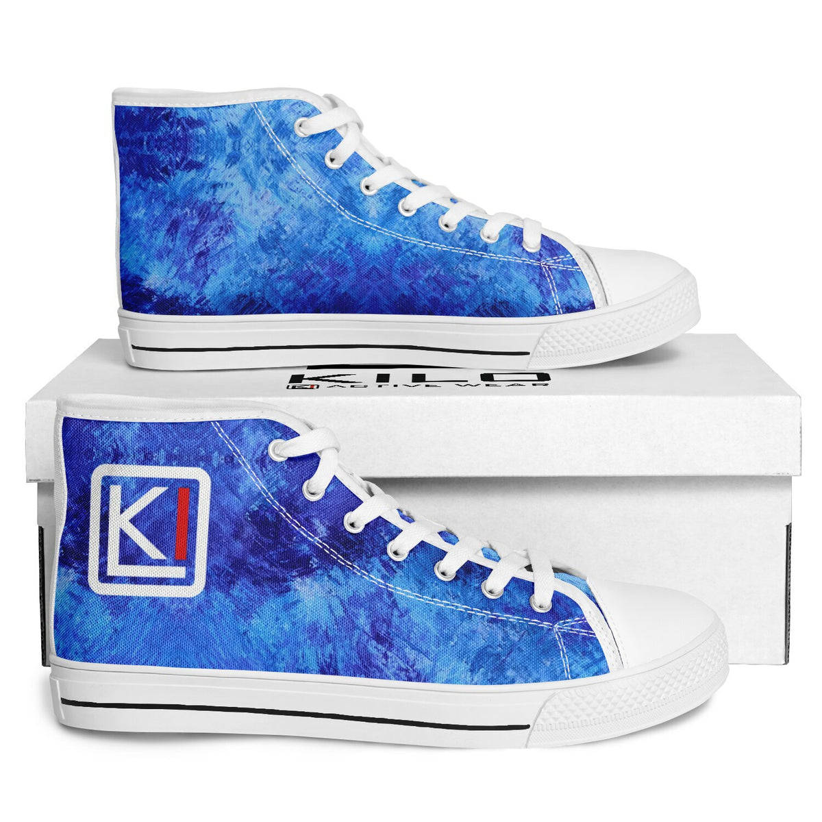 K-Urban Peak High Top Shoes – All-Over Print