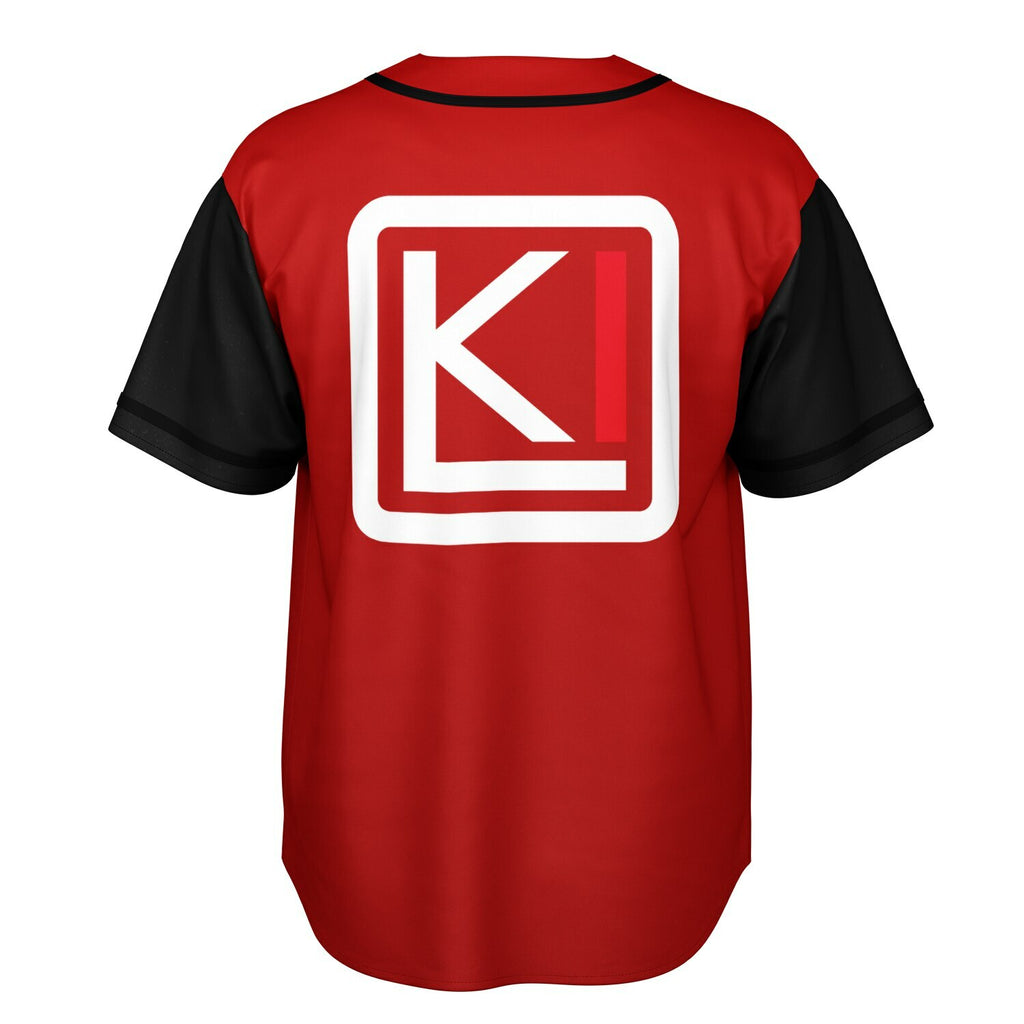 Reversible K-Baseball Jersey - outside, back view