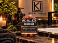 KILO Beard Bar handcrafted tallow beard soap, Mahogany Teakwood scent, 4 oz, by Kilo Activewear