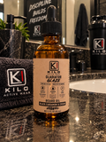Gladiator Glaze Beard Oil, Black Cardamom & Cream scent, by Kilo Activewear