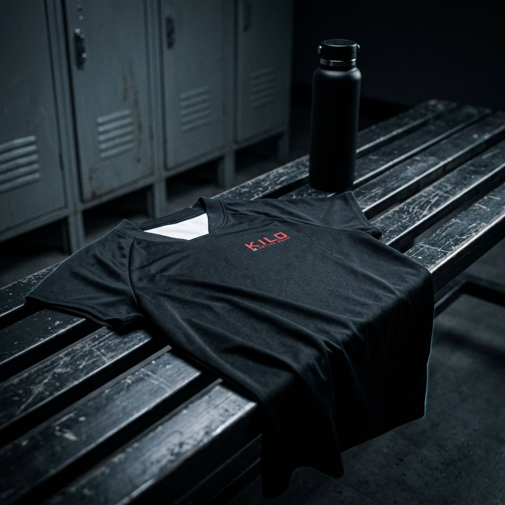 Short-sleeve raglan athletic jersey — Athletic Environment Lifestyle | Generated by Modelize