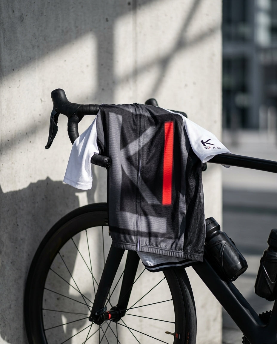 Women's Raglan Cycling Jersey — Performance Context Lifestyle | Generated by Modelize