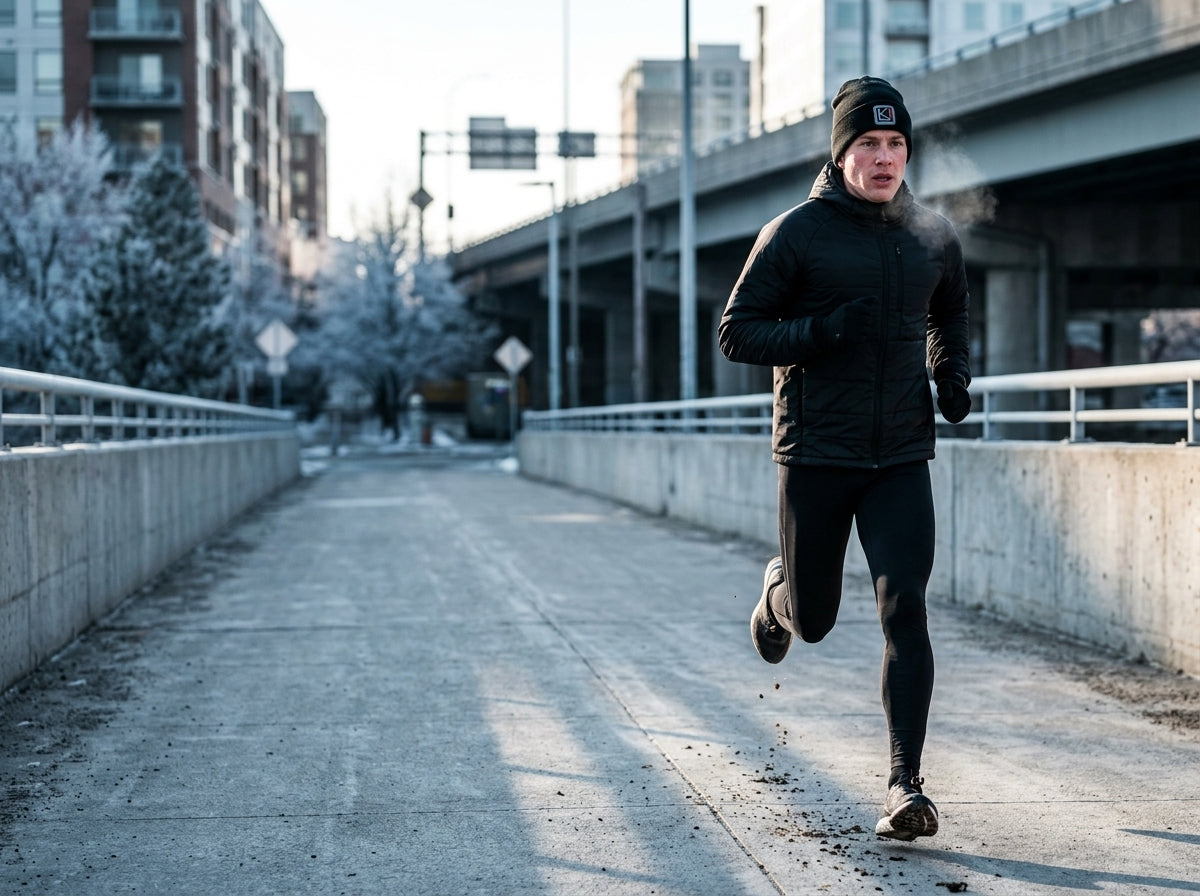 Cuffed Beanie — Lifestyle - Athletic Action | Generated by Modelize