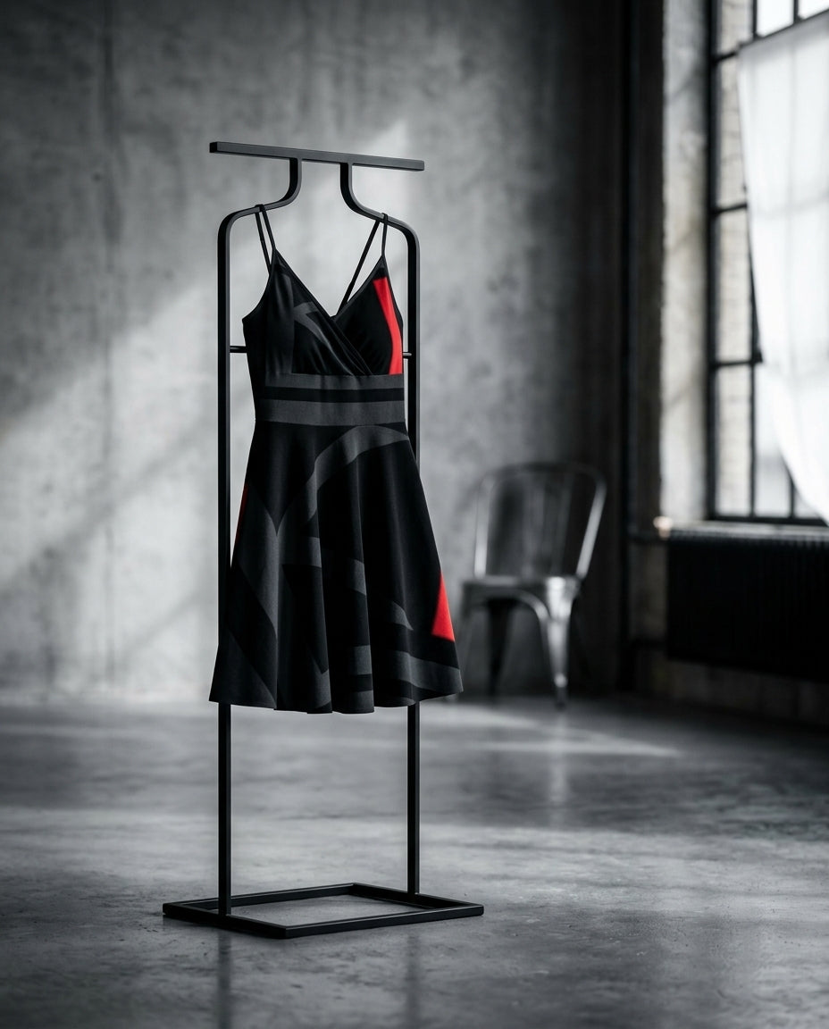 Fit-and-flare dress — Urban Lifestyle Display | Generated by Modelize