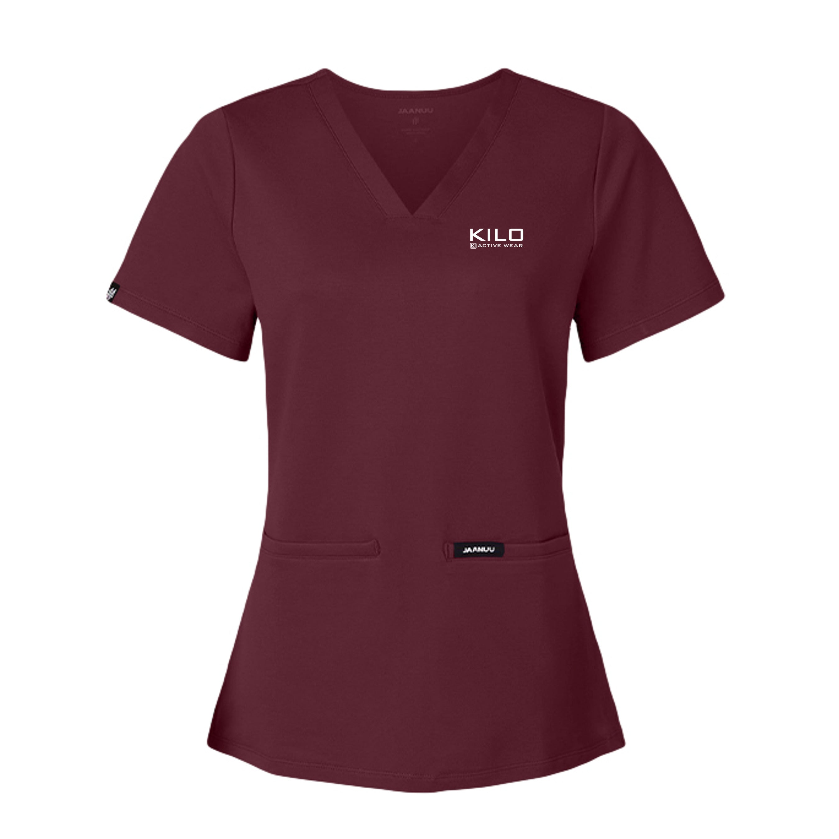 Burgundy - W30003 - FRONT