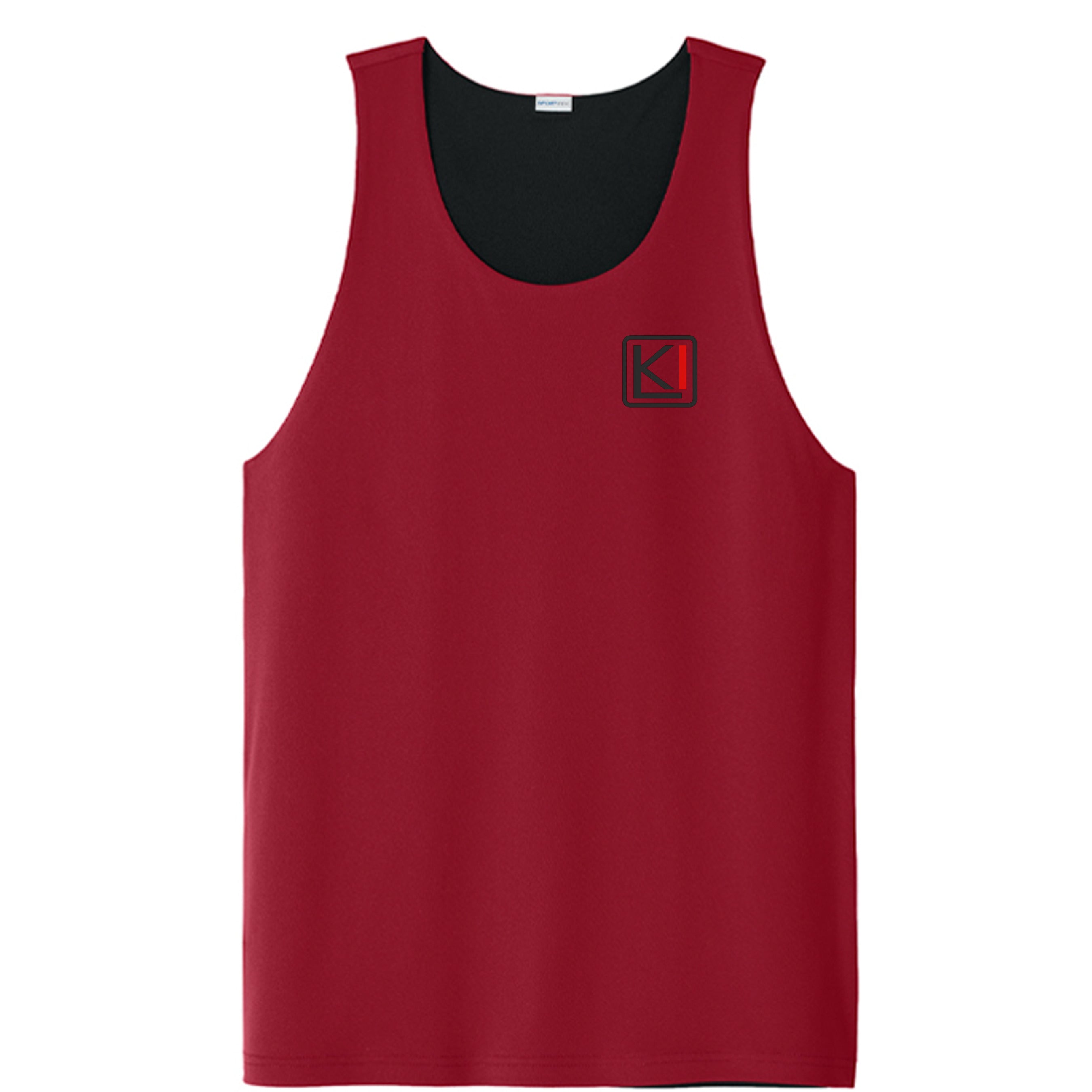 Deep Red/ Black - ST551 - FRONT