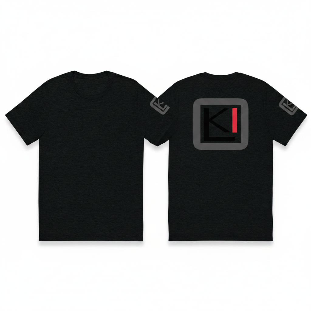 "POWER"  tag located on BACK of T and LEFT SLEEVE