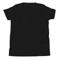 KILO Veterans Day Youth Tee in Black, front view – veteran-owned Kilo Activewear